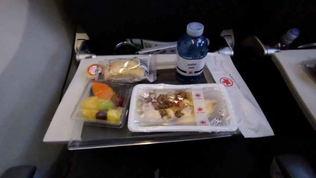 air canada breakfast