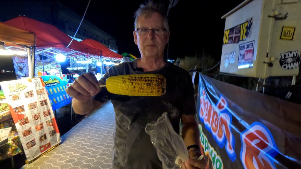 Grilled corn on the cob Koh Chang Night Market